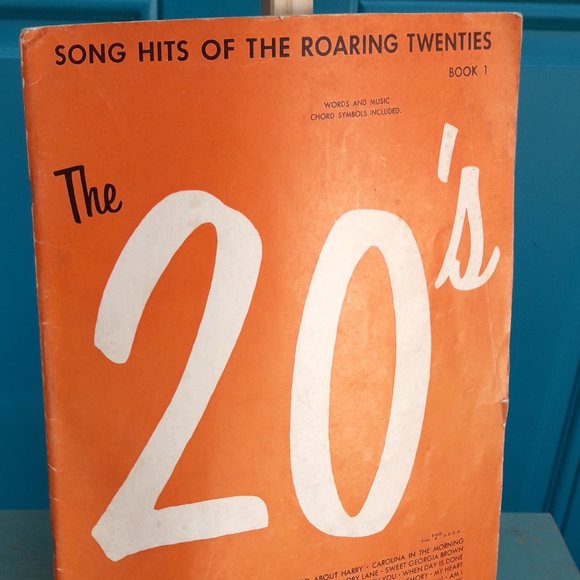 Vintage Sheet Music Book Songs Hits from Roaring 20s Piano Guitar Sing Musical - Picture 6 of 12
